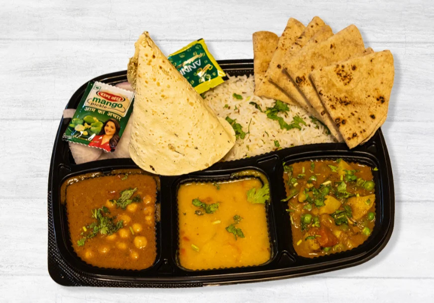 Aloo Matar Thali