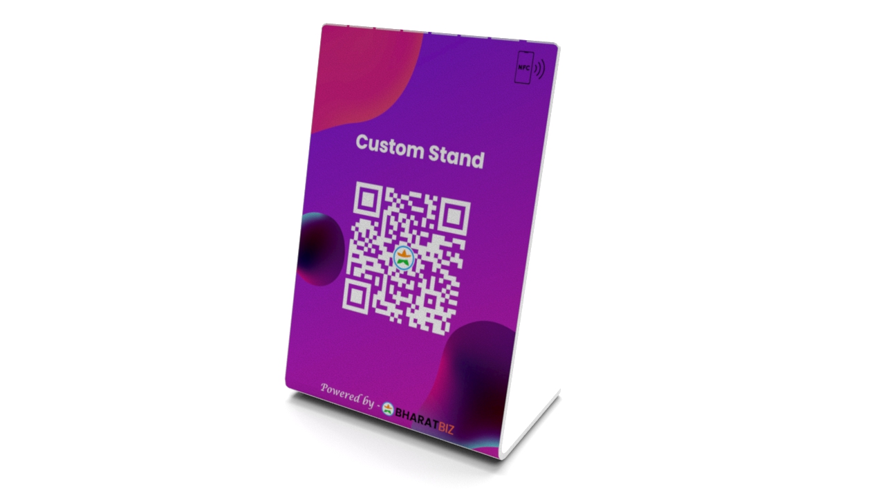 Customized QR Standee